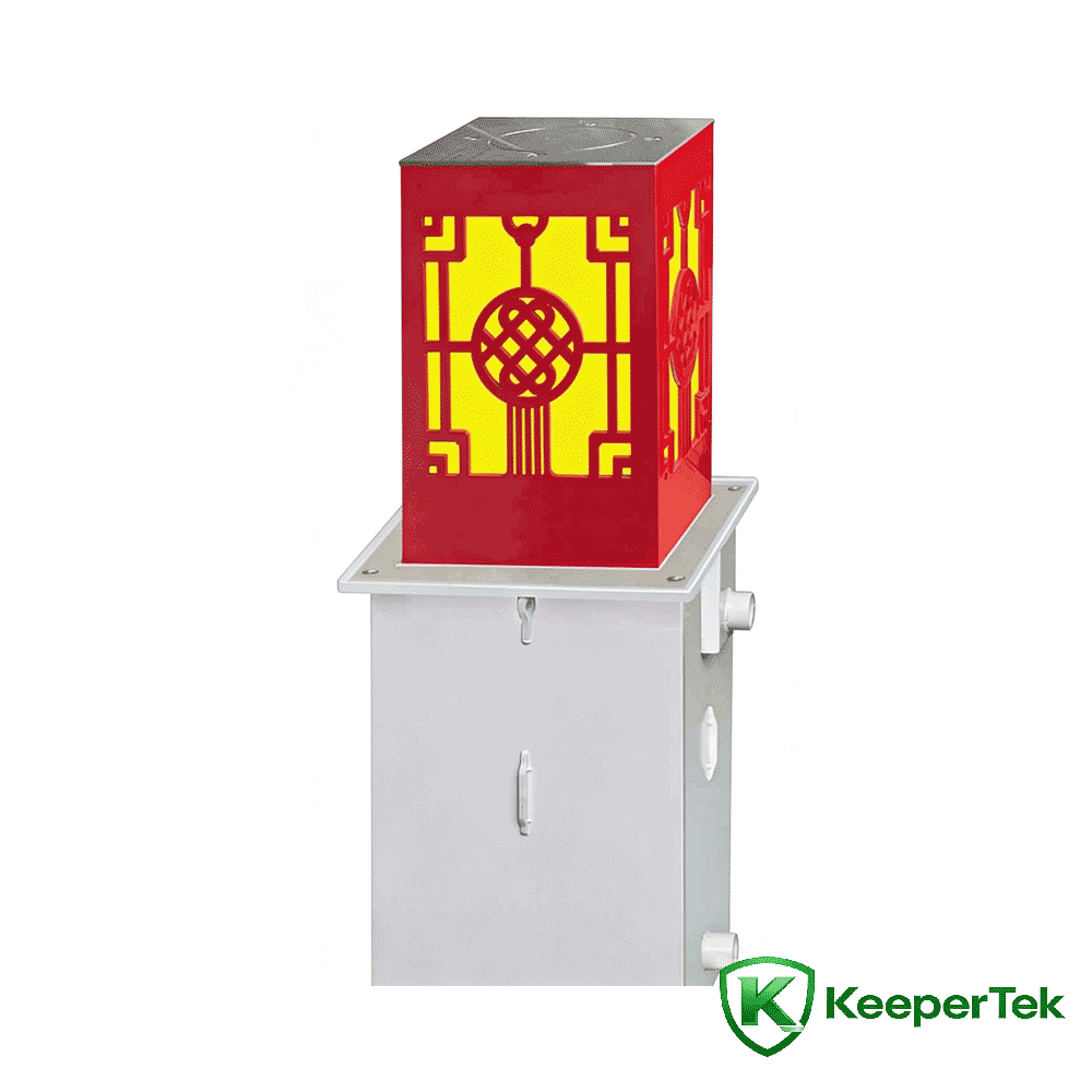 Kolona ya kotombola mayele ya haut de gamme KT-DX11 na esika ya kitoko ya villa