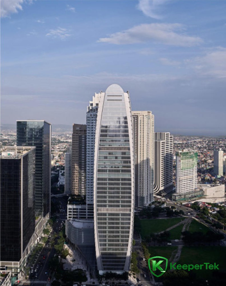 Ndako ya Centre financier ya Manila, na Philippines