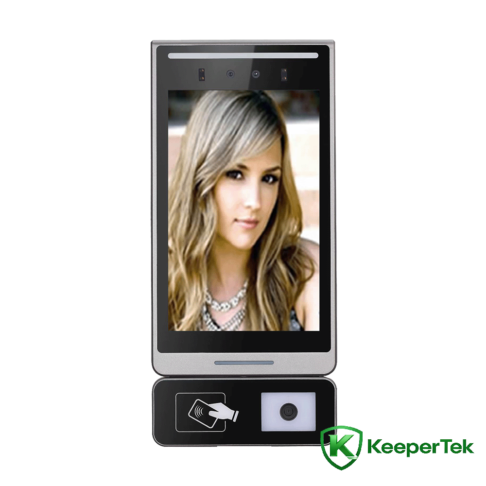 Carte ya code QR ya reconnaissance ya elongi ya 8 pouces ko swiping tout-en-one machine KT-FR015
